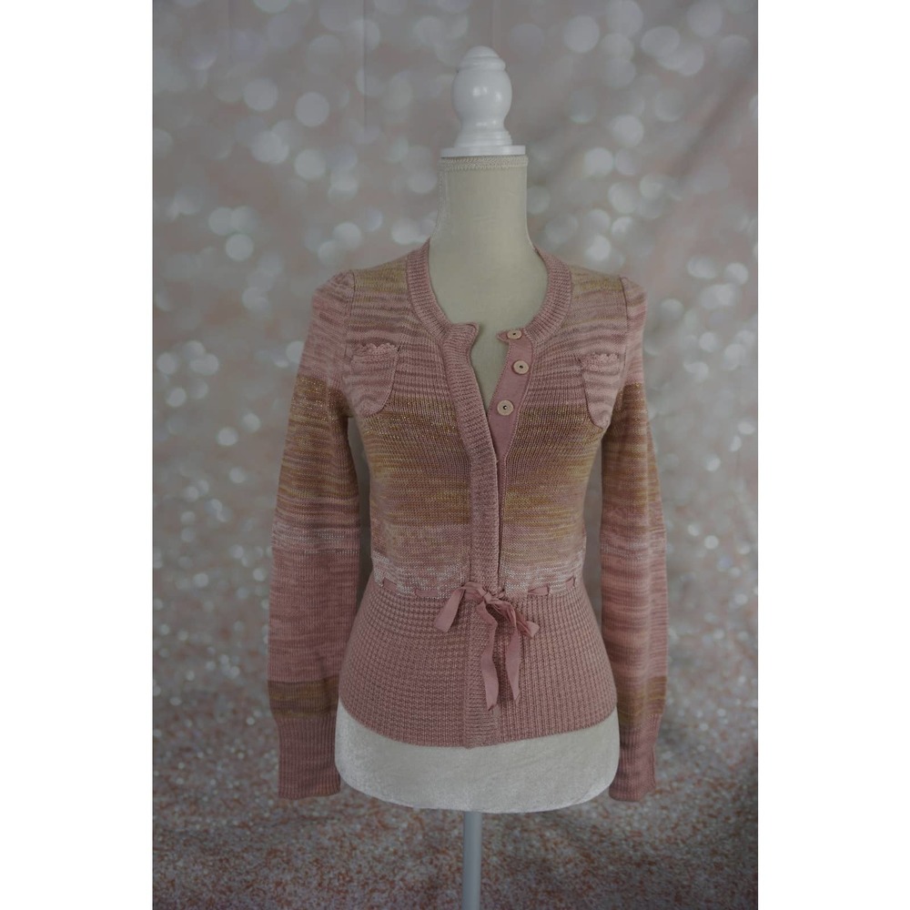 Easel Sweater Knit Top Size Small Wool Blend